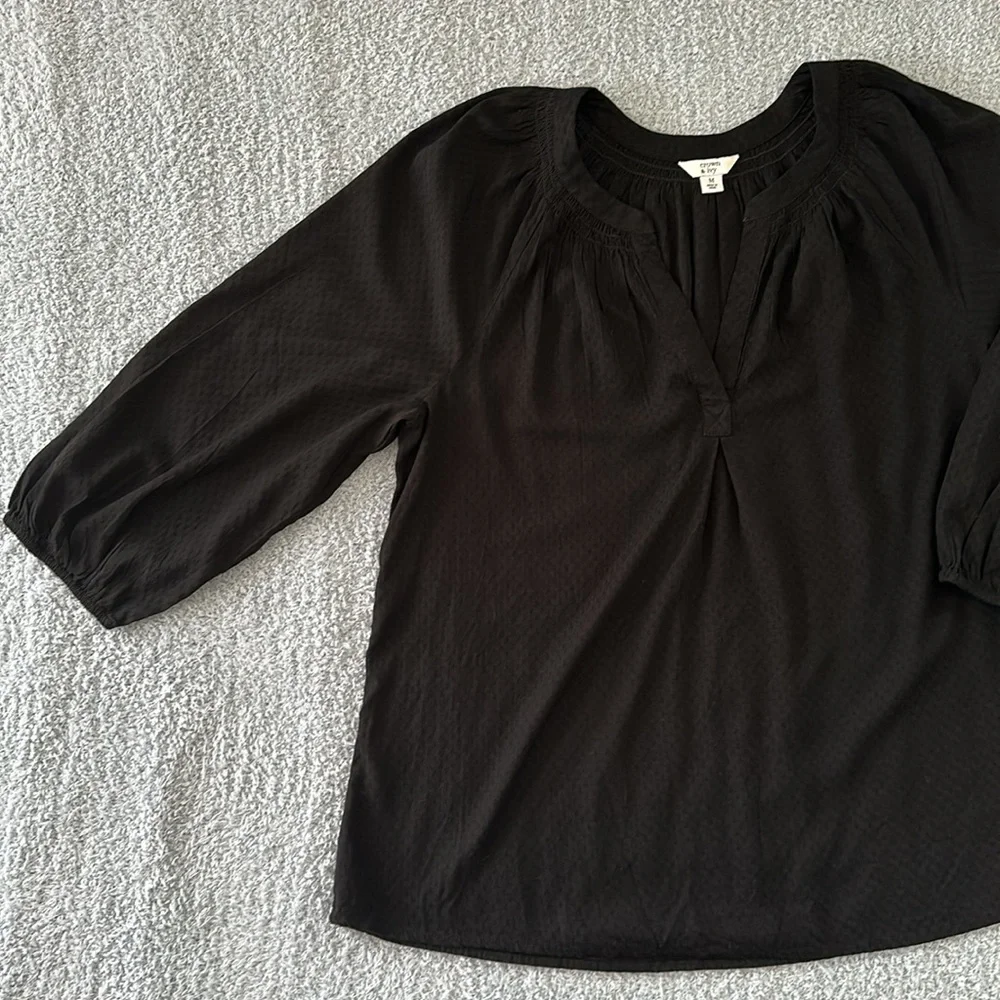 Crown and Ivy Peasant top size M - Picture 5 of 7